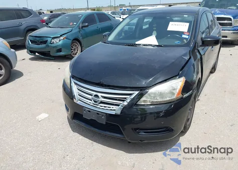 2013 Nissan Sentra Fe+ S from USA, damaged, VIN 3N1AB7AP9DL778828